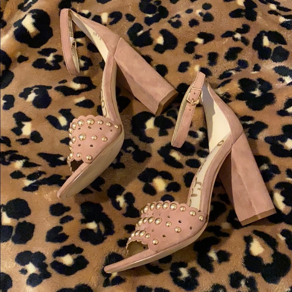 Sam Edelman Yaria Ankle Strap Sandal Heel NWT